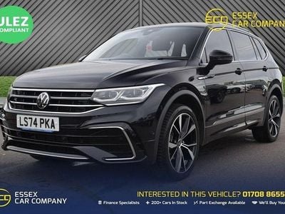 Used VW Tiguan Allspace R-line 150 HP (110 kW) 2024 Black SUV