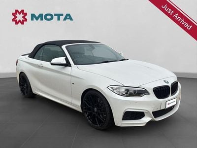 Used BMW M235 326 HP (239 kW) 2016 White Cabriolet