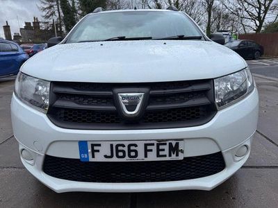 White Used 2016 Dacia Logan MCV Ambiance Estate | £3,995 (Fair price)