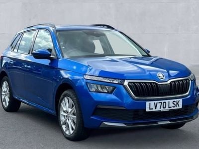 Used Skoda Kamiq SE 150 HP (110 kW) 2020 Race blue metallic  SUV