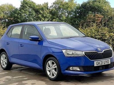 Used Skoda Fabia SE 44 HP (32 kW) 2021 Energy blue Hatchback
