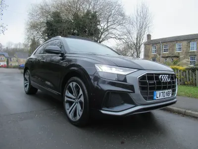 Used Audi Q8 S-Line 286 HP (210 kW) 2020 Black SUV
