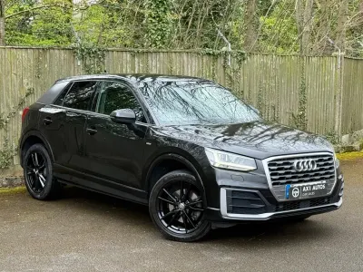 Second-hand Audi Q2 S-Line 150 CP (110 kW) 2017 Negru SUV