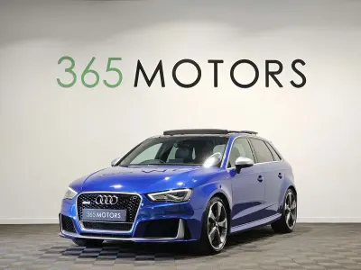 Used Audi RS3 Performance 367 HP (269 kW) 2016 Blue Sedan