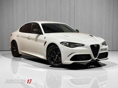 White Used 2017 Alfa Romeo Giulia Quadrifoglio Sedan | £33,975 (Fair price)