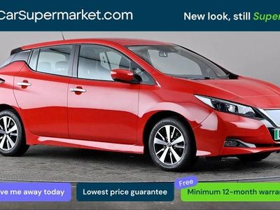 Used Nissan Leaf Acenta 110 kW (150 HP) 2021 Red Hatchback