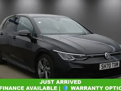 Used VW Golf VII R-line 130 HP (95 kW) 2020 Black Hatchback