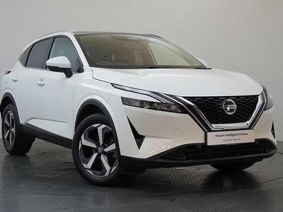 Used Nissan Qashqai N-Connecta 138 HP (101 kW) 2021 White SUV