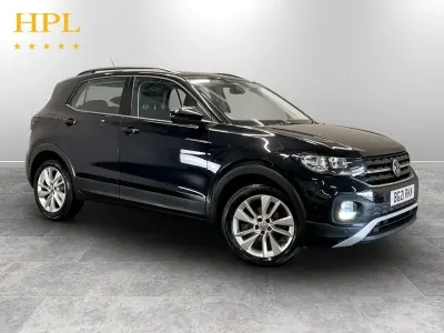 Usado VW T-Cross SE 110 CV (80 kW) 2021 Negro SUV