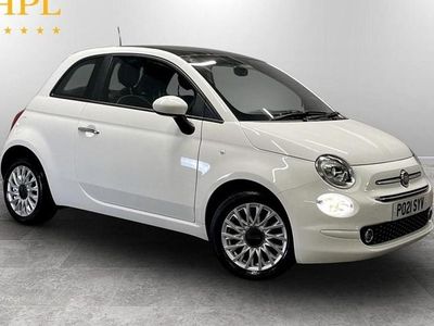 Used Fiat 500 Lounge 70 HP (51 kW) 2021 White Hatchback