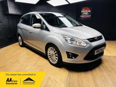 Używany Ford C-MAX Titanium 2013 Srebrny Minivan