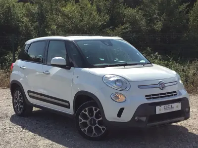Used Fiat 500L Trekking 85 HP (62 kW) 2015 White MPV
