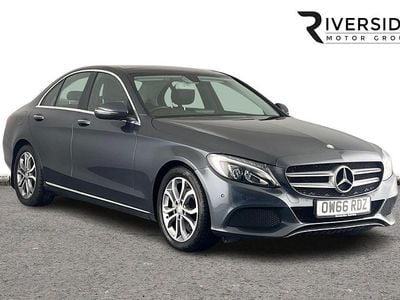 Mountain grey Used 2016 Mercedes C220 Premium Sedan | £12,390 (Fair price)