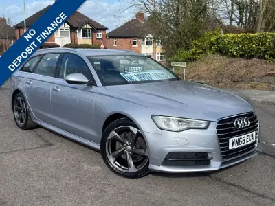 Used Audi A6 Design 190 HP (139 kW) 2016 Silver Estate
