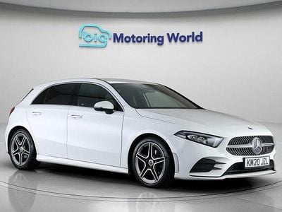 Used Mercedes A150 AMG line 150 HP (110 kW) 2020 White Hatchback