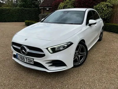 Used Mercedes A200 Executive 163 HP (119 kW) 2020 White Hatchback