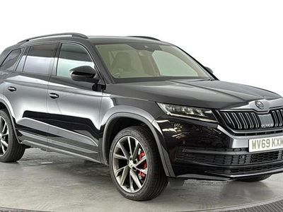Used Skoda Kodiaq SportLine 150 HP (110 kW) 2019 Black SUV