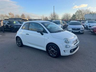White Used 2018 Fiat 500 S Hatchback | £6,490 (Fair price)