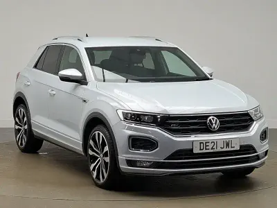 Used VW T-Roc R-line 150 HP (110 kW) 2021 Silver SUV