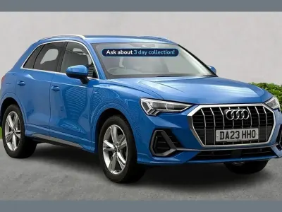 Used Audi Q3 S-Line 150 HP (110 kW) 2023 Blue SUV