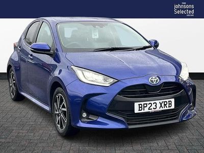 Blue Used 2023 Toyota Yaris Hybrid Design Hatchback | £16,777 (Good price)
