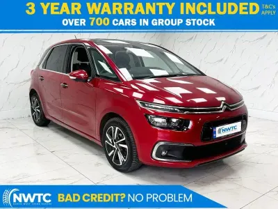 Used Citroën C4 Picasso Flair 130 HP (95 kW) 2017 Red MPV