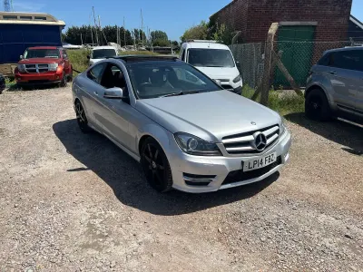 Used Mercedes C220 Sport Edition 2014 Silver Coupe