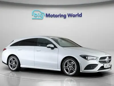 Used Mercedes CLA200 Shooting Brake AMG line 163 HP (119 kW) 2022 White Estate