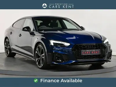 Used Audi A5 Black Edition 2023 Blue Coupe