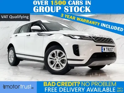 Used Land Rover Range Rover evoque S 163 HP (119 kW) 2021 White SUV