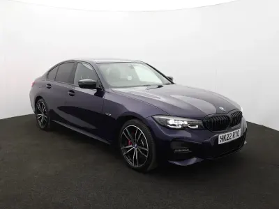 Used BMW 330e M Sport 292 HP (214 kW) 2022 Blue Sedan