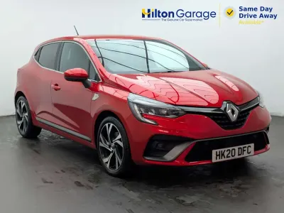Begagnad Renault Clio V RS Line 2020 Röd Halvkombi