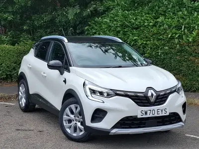 Used Renault Captur Iconic 130 HP (95 kW) 2020 White SUV