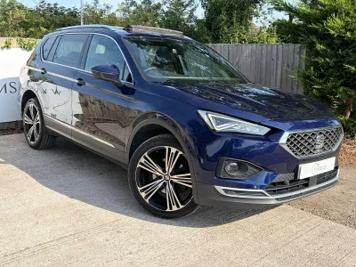 Used Seat Tarraco SE 150 HP (110 kW) 2021 Blue SUV
