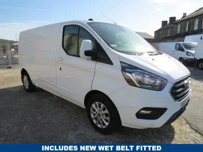 Used Ford Transit Custom Limited 130 HP (95 kW) 2019 White Van