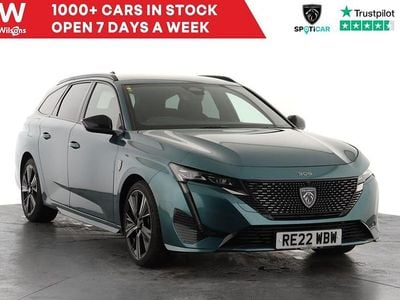 Blue Used 2022 Peugeot 308 Premium Estate | £16,199 (Good price)