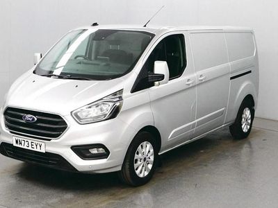 Begagnad Ford Transit Custom Limited 170 HK (125 kW) 2023 Silver Van