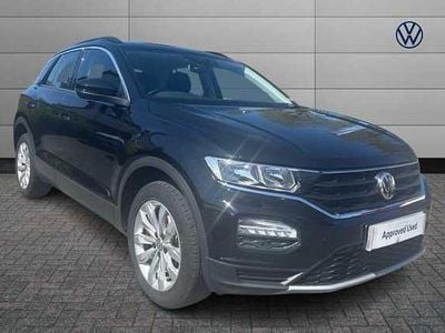 Usado VW T-Roc SE 150 HP (110 kW) 2019 Preto SUV