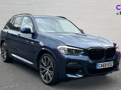 Used BMW X3 M Sport 190 HP (139 kW) 2019 Blue SUV