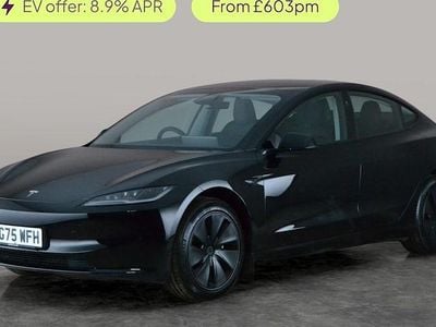 Used Tesla Model 3 Long Range RWD 235 kW (320 HP) 2025 Black Sedan