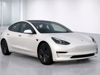 Used Tesla Model 3 Long Range AWD 366 kW (498 HP) 2021 White Sedan