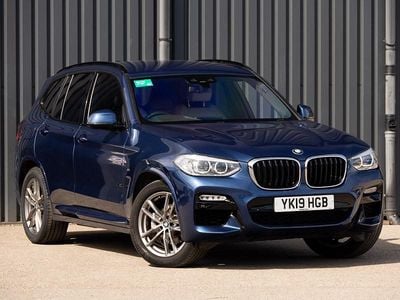 Used BMW X3 M Sport 190 HP (139 kW) 2019 Blue SUV