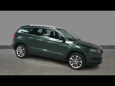 Used Skoda Karoq SE L 116 HP (85 kW) 2018 Green SUV
