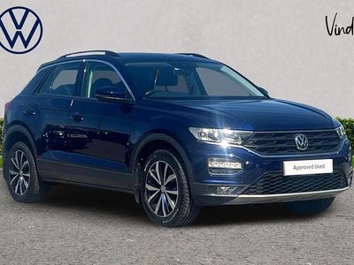 Usado VW T-Roc SE 115 HP (84 kW) 2018 Azul SUV