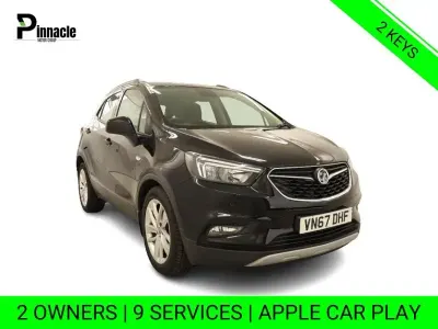 Used Vauxhall Mokka X Design Edition 140 HP (102 kW) 2017 Black SUV