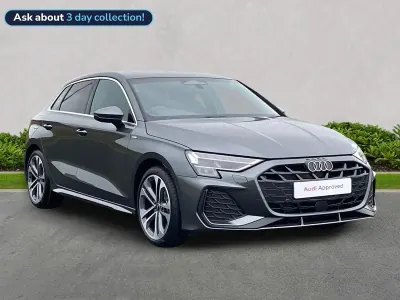 Used Audi A3 Sportback S-Line 150 HP (110 kW) 2025 Grey Hatchback