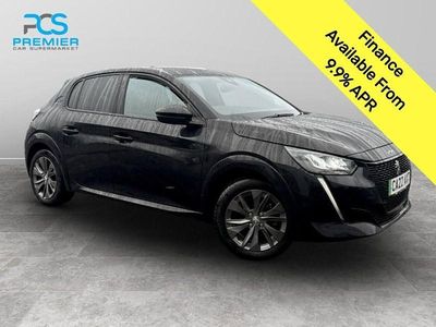 Used Peugeot e-208 Allure Premium 100 kW (136 HP) 2022 Black Hatchback