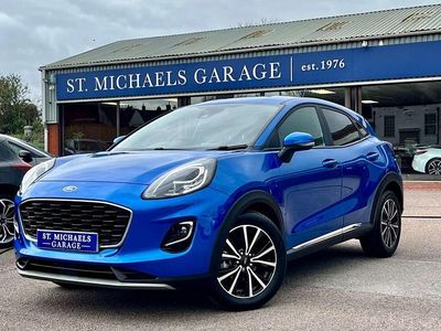 Used Ford Puma Titanium 125 HP (91 kW) 2023 Blue SUV