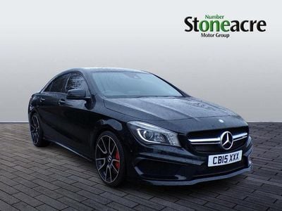 Used Mercedes CLA45 AMG AMG 360 HP (264 kW) 2015 Black Sedan