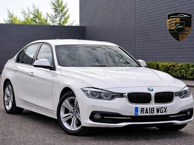 Used BMW 330e Sport Line 2018 White Sedan
